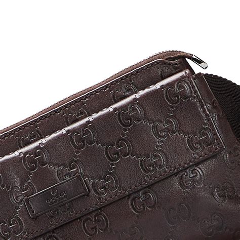 sac gucci interlocking|Gucci guccissima belt bag.